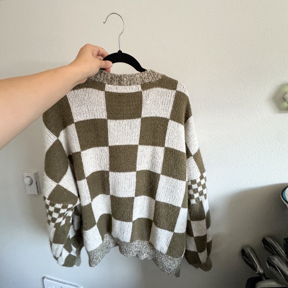 SO checkered cardigan - Picture 2 of 3
